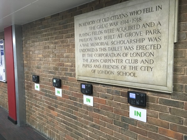 City of London School - Enhancing security and tracking attendance 3 School Registration