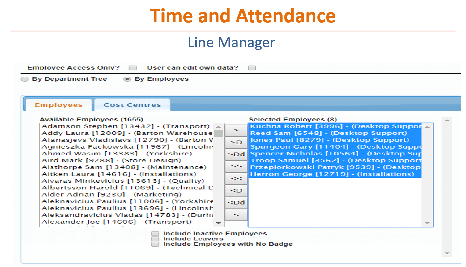 line manager