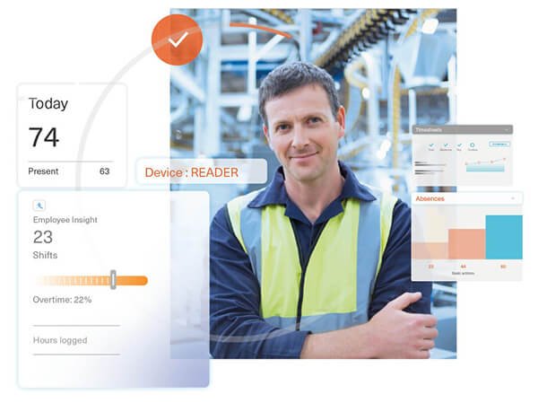 Manage employee clock in