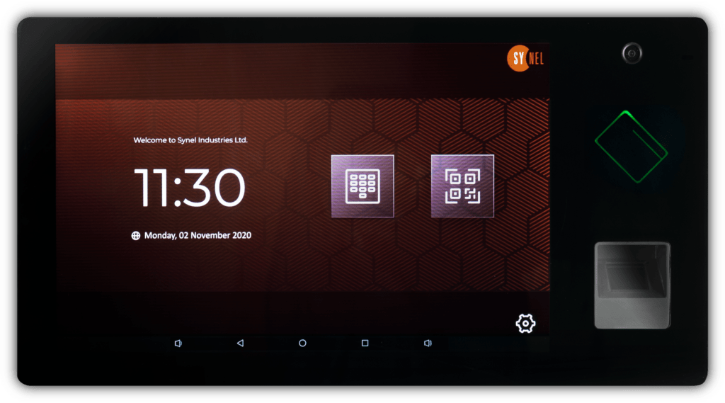 Synergy 10 Smartcard Biometric Fingerprint and Facial Recognition Access Control Device DSC08382 V1 2500